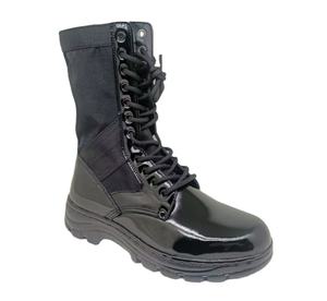 Botas de Cuero Vacuno DFS19 para Hombre, Personalizadas, de Alta Calidad, Brillantes y Lisas - Product Image 1