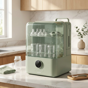 Lave-biberons avec contrôle par application WiFi, stérilisateur et sécheur automatique pour 6 biberons pour la sécurité de l'alimentation des nourrissons - Product Image 2
