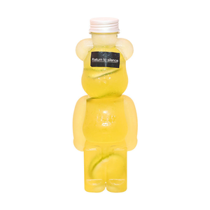 ขวดน้ำดื่มพลาสติกรูปทรงหมีขนาด16ออนซ์500มล. พร้อมฝาปิดสำหรับสัตว์เลี้ยง - Product Image 5