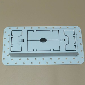Serie di Ventilatori da Soffitto, Produzione Diretta, Ventilatore Invisibile Incorporato in Ghisa Rettangolare con Flangia per Superfici Dure, Verniciatura a Spruzzo ad Alta Temperatura - Product Image 2