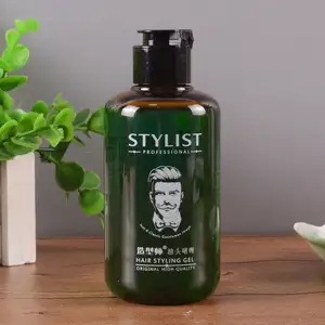 Men's hair products own brand strong styling hair wax ecological temporary chilling gel