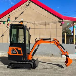 미니 굴삭기 소형 Kubota 미니 굴삭기 2 톤 디젤 용 중국 굴삭기 이빨 CE EURO 5 EPA 임업 멀처 - Product Image 4