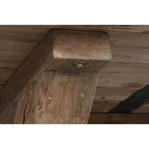 MESA DE COMEDOR DE TECO RECICLADO 220X120X78 OVALADA - Product Image 6