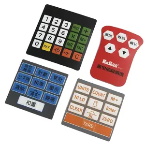 High Technology Dimming Feature Scene membrane switch With Remote App Control for Smart Home