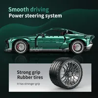 Guly 10662 2026 Nouveau MOC Voiture de sport technique à haute difficulté, modèle réduit 1:8, cadeau de bureau pour adultes, ensembles de blocs de construction 3828 pièces