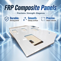 Panneaux sandwich légers en GRP/FRP (fibre de verre) pour isolation thermique, panneaux composites pour camping-cars, caravanes, camions frigorifiques et remorques