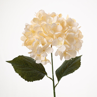 Offre Spéciale grande fleur d'hortensia en soie artificielle couleur Vintage décor de maison et de mariage pour l'obtention du diplôme fête des mères pâques noël