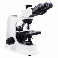 Trinocular Binocular Biological Optical Microscope High Definition 360 Rotatable Head Bright/Dark Field Phase Contrast Camera