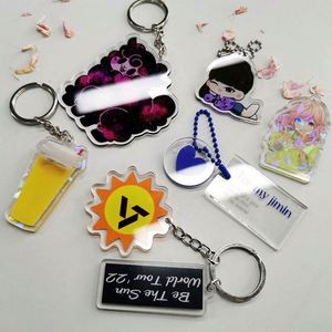 Échantillons Gratuits – Nouveaux Breloques Mignons Sans Frais de Moule – Porte-clés Personnalisés en Acrylique Thème Anime pour Bubble Tea - Product Image 6