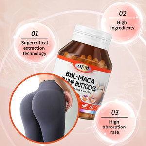 Capsules de Maca <span class=keywords><strong>Plus</strong></span> à Marque Privée pour le Remodelage Corporel |   Soutien aux fesses et aux hanches à base de plantes |   Complément certifié GMP OEM ODM - Product Image 2