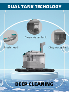 Nettoyeur de tissu à vapeur portable pour <span class=keywords><strong>canapé</strong></span> à tapis avec stérilisation à haute température - Product Image 6