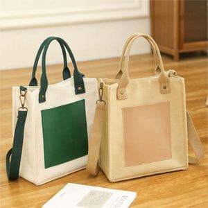 Sacs fourre-tout en toile pour femmes, écologiques, imprimés avec un logo personnalisé, pour le shopping, le travail, le transport de repas - Product Image 2