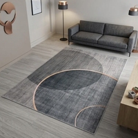 Tapis de luxe pour salon, grand tapis moderne pour la décoration de la maison, tapis moelleux et doux, revêtement de sol en promotion