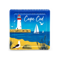 Aimant de réfrigérateur souvenir de Cape Cod, Massachusetts, avec impression 3D et logo personnalisé