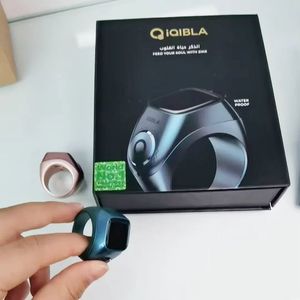 Bague connectée de comptage de prières musulmanes (Tasbih Zikr) avec écran tactile OLED, contrôle par application, rappel des heures de prière, étanche IP68, en alliage, compatible Android, alarme - Product Image 5