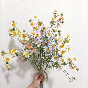Bunga aster palsu liar krisan, bunga aster sutra ibu untuk dekorasi pernikahan rumah - Product Image 2
