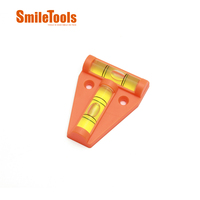 Niveau à bulle en T, mini-outil de nivellement 2 voies pour camping-car, caravane, remorque, meubles, trépied, suspension d'images, bricolage et amélioration de la maison