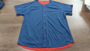 Custom LOGO 100% Polyester <b>Baseball</b> Jersey Quick-Drying Reversible Button Mesh Breathable Sports slowpitch softball Jersey - Product Image 2