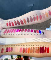 88 Couleurs Gloss à Lèvres Maquillage Tube Diamanté Base de Gloss à Lèvres Échantillon Gratuit de Gloss à Lèvres