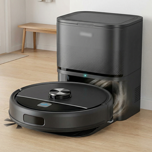 Robot aspirateur laveur automatique intelligent avec vidange automatique, grande capacité de réservoir d'eau et longue autonomie de batterie - Product Image 5