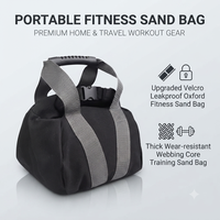Sac de sable de fitness réglable en polyester souple, modèle H-160, pour l'entraînement de la force des bras, le yoga, la pression des jambes, usage domestique - Style Kettlebell