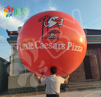 BOYAN géant publicité extérieure volant air ciel balle ronde gonflable sphère ballon hélium ballon volant balle jouets avec logo OEM