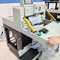 Machine de scellage et d'étiquetage automatique de sacs en plastique à grande vitesse, commande PLC, ensacheuse électrique pour sachets