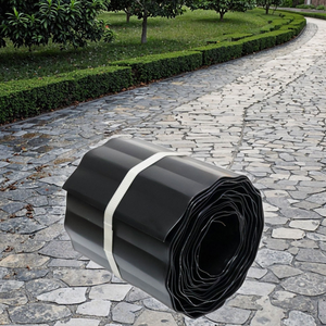 Bordure de pelouse élégante d'ornement de jardin en métal en acier extérieur pour la décoration et l'aménagement paysager - Product Image 2