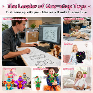 ของเล่นตุ๊กตาผ้ากำมะหยี่ดีไซน์อินเทรนด์สำหรับเล่นกีฬาฟุต<span class=keywords><strong>บอล</strong></span>ออกแบบได้ด้วยตัวเอง - Product Image 3