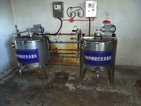 50L 100L 150L 200L 300L 500L Lait Pasteurisation Machine 500 Litres Pasteurisateur