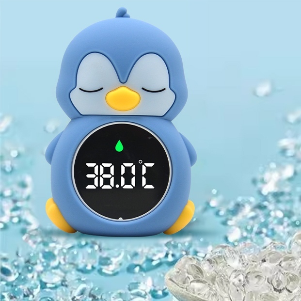 Newborn Gift Floating Bathing Toy Shower Upgraded Sensor Baby Health Bath Tub Thermometer Baby 's Smart Thermometers