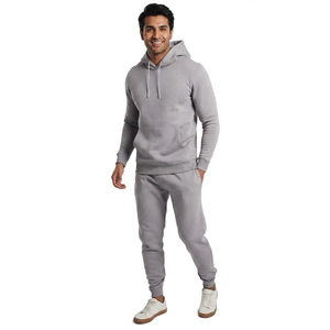 Conjuntos Deportivos con Capucha Unisex de Tallas Grandes, Estampado Animal con Efecto Ácido, 100% Algodón, Alta Calidad, Logotipo Personalizado, Venta al Por Mayor de Fábrica 2 en 1 - Product Image 1