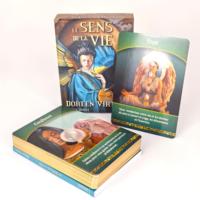 Jeu de cartes Oracle de la Vocation Humaine de Luxe Personnalisé avec Bordure Dorée, Boîte et Guide – Cartes de Divination Spirituelle Tarot en Gros