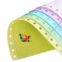 Impresora de forma continua de recibo de factura Impresión de oficina A4 Copia Papel sin carbón Personalizar Fábrica Oem 1-6 capas 500 hojas