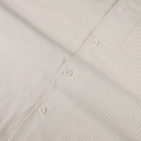 Chemises à manches longues pour hommes, 100% coton, rayures fines personnalisées, coupe droite, de haute qualité
