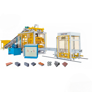 Machines à fabriquer des blocs de béton QT10-15, machine à briques hydraulique entièrement automatique, machinerie de fabrication de blocs pour matériaux de construction - Product Image 6