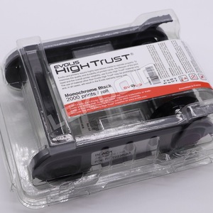 Genuine <span class=keywords><strong>Evolis</strong></span> In Bianco E Nero Del Nastro Del Nero RCT023NAA - Product Image 3