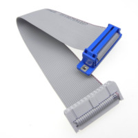 Câble plat IDC torsadé multicolore sur mesure, pas de 2,54 mm, 10 broches, assemblage de câbles à paires torsadées IDC pour module de commande électronique