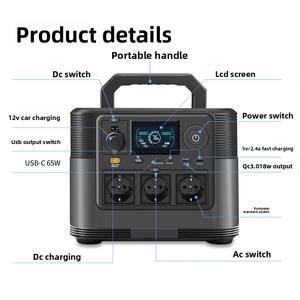 1200 ישיר מפעל w רכב נייד לספק קיבולת גדולה אחסון אנרגיה נייד 110v/220v גבוה mpppt לשימוש חיצוני - Product Image 2