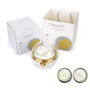 Rose éternelle moderne à 360 degrés, boîte rotative, approvisionnement direct d'usine, cadeau de mariage, cadeau de la Saint-Valentin, cadeau de la fête <span class=keywords><strong>des</strong></span> mères - Product Image 2