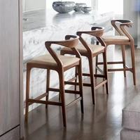 2025 nouvelle haute qualité meilleure vente en gros prix métal bois boutique Restaurant dîner café cuisine salle à manger chaise de Bar