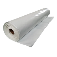 Film rétractable LDPE blanc 8 mil, haute résistance, pour emballage d'équipements industriels et d'ascenseurs, anti-poussière, imperméable, vente en gros