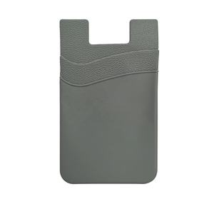 Soporte de Teléfono Móvil de Silicona de Doble Capa con Tarjetero y Función de Soporte, Cartera para Teléfono Celular - Product Image 4
