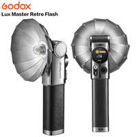 Accessoires de studio photo Godox, flash portable Lux Master Retro pour appareil photo, matériau ABS pour la photographie de produits