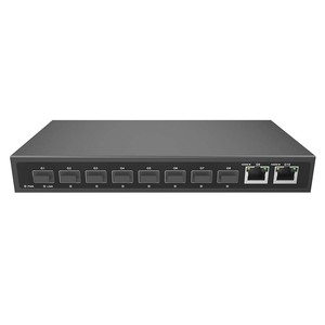 2*10/100/1000M RJ45 Ports + 8* SFP Fiber <b>Network</b> <b>Switches</b> 8-port Full Gigabit Ethernet <b>Switch</b> Use - Product Image 2