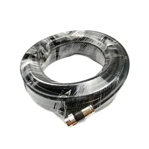 Hoge Kwaliteit Zwarte Compressie F Connector Rg6 Coaxiale Kabel