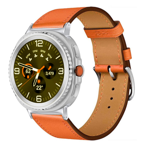 สายนาฬิกาหนังแท้คุณภาพสูงสำหรับ <span class=keywords><strong>Samsung</strong></span> Galaxy สายนาฬิกาหนังแท้ Watch8สำหรับ <span class=keywords><strong>Samsung</strong></span> Galaxy Watch8สายหนังแท้ - Product Image 3