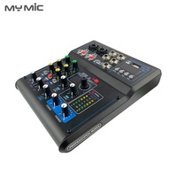 MG6 contrôleur dj de son numérique usb professionnel/console de mixage audio interface équipement de studio 6 canaux pour l'enregistrement du chant