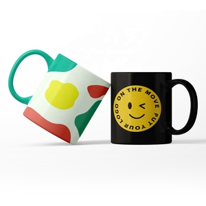 Tasses en porcelaine et céramique personnalisées, logo, 11oz, vente en gros, pièces - Product Image 5