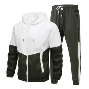 Patchwork Hip Hop Casual Men's Sets Korean <strong>Style</strong> 2 Piece Sets Clothes Men Streetwear Fitness Male <strong>Tracksuit</strong> - Product Image 3